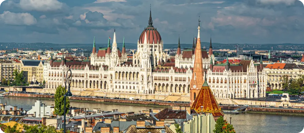 Hungary, Austria and Czechia